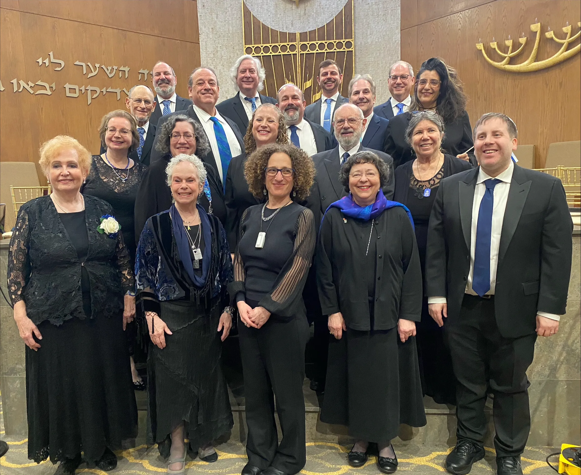 Assembly members performing